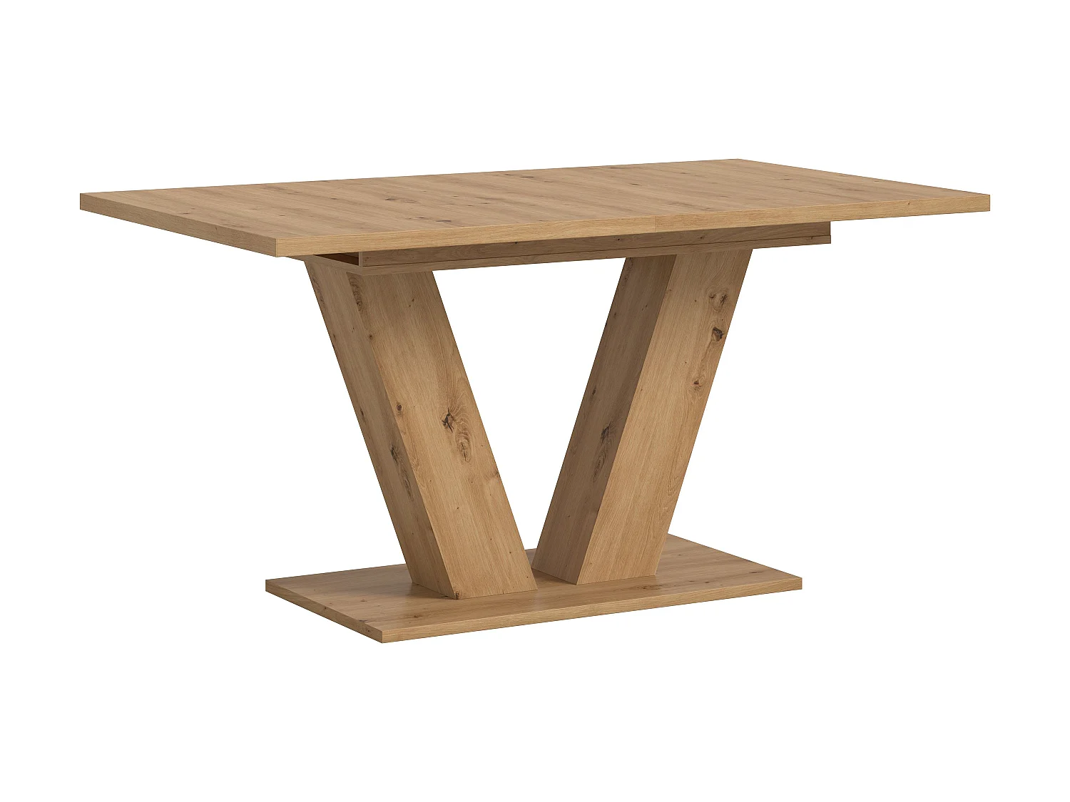 Table de salle à manger MOTION (LxHxP : env. 150x76x90 cm) chêne artisanal