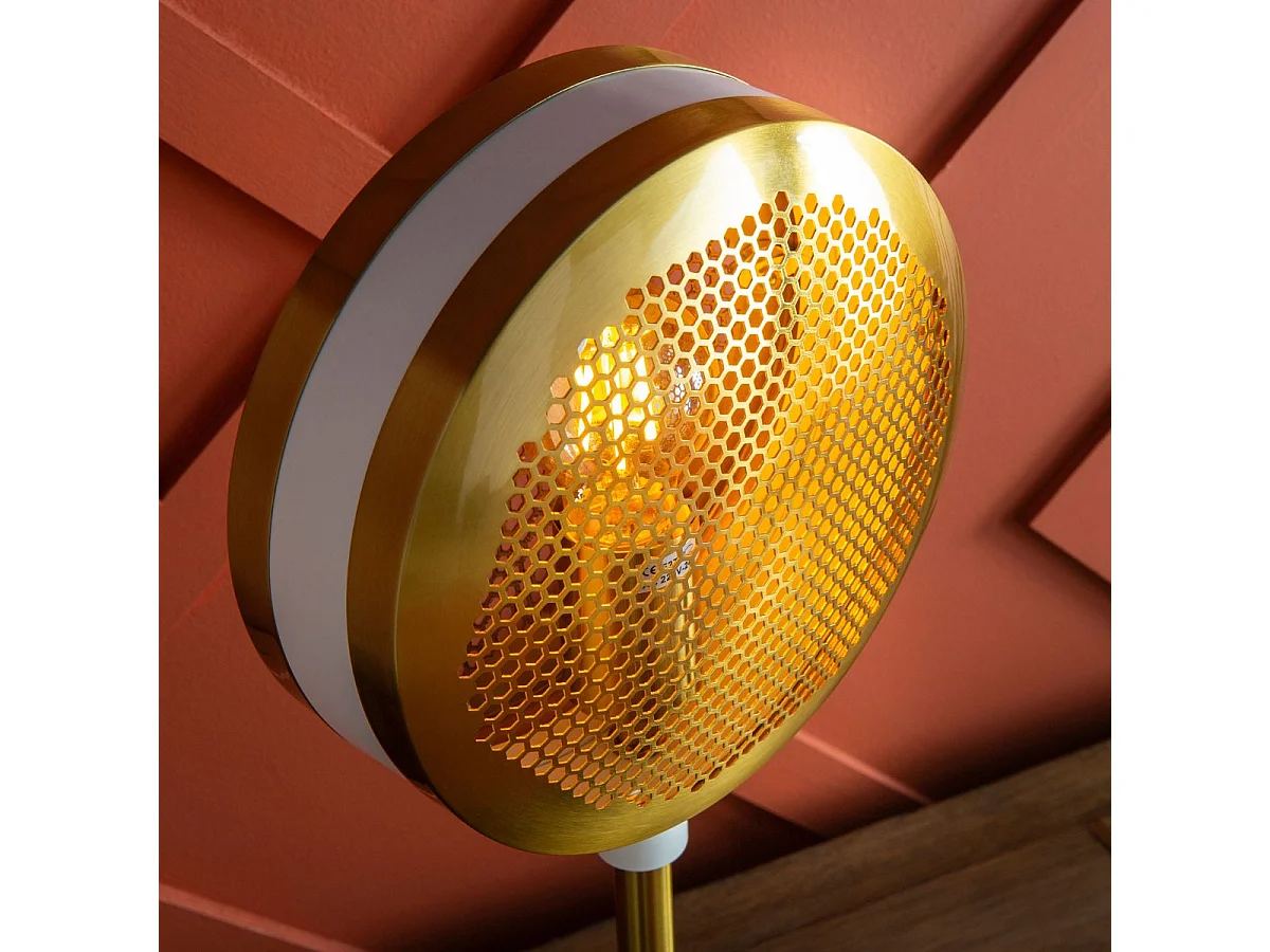 Moderne Gouden Tafellamp 50 cm Hoog SONIK
