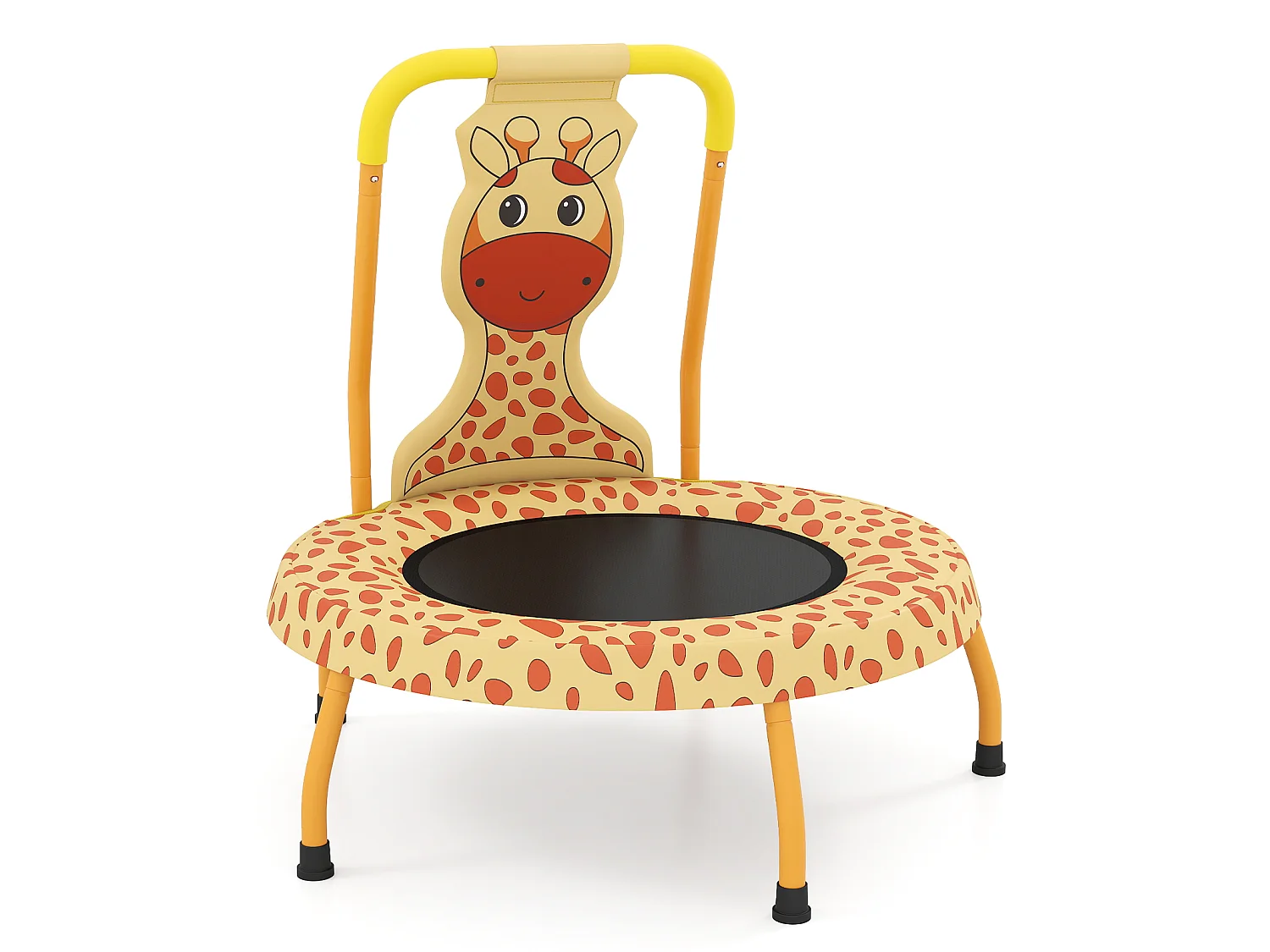 Trampoline avec poignée pour enfants Trampoline pour enfants « girafe »