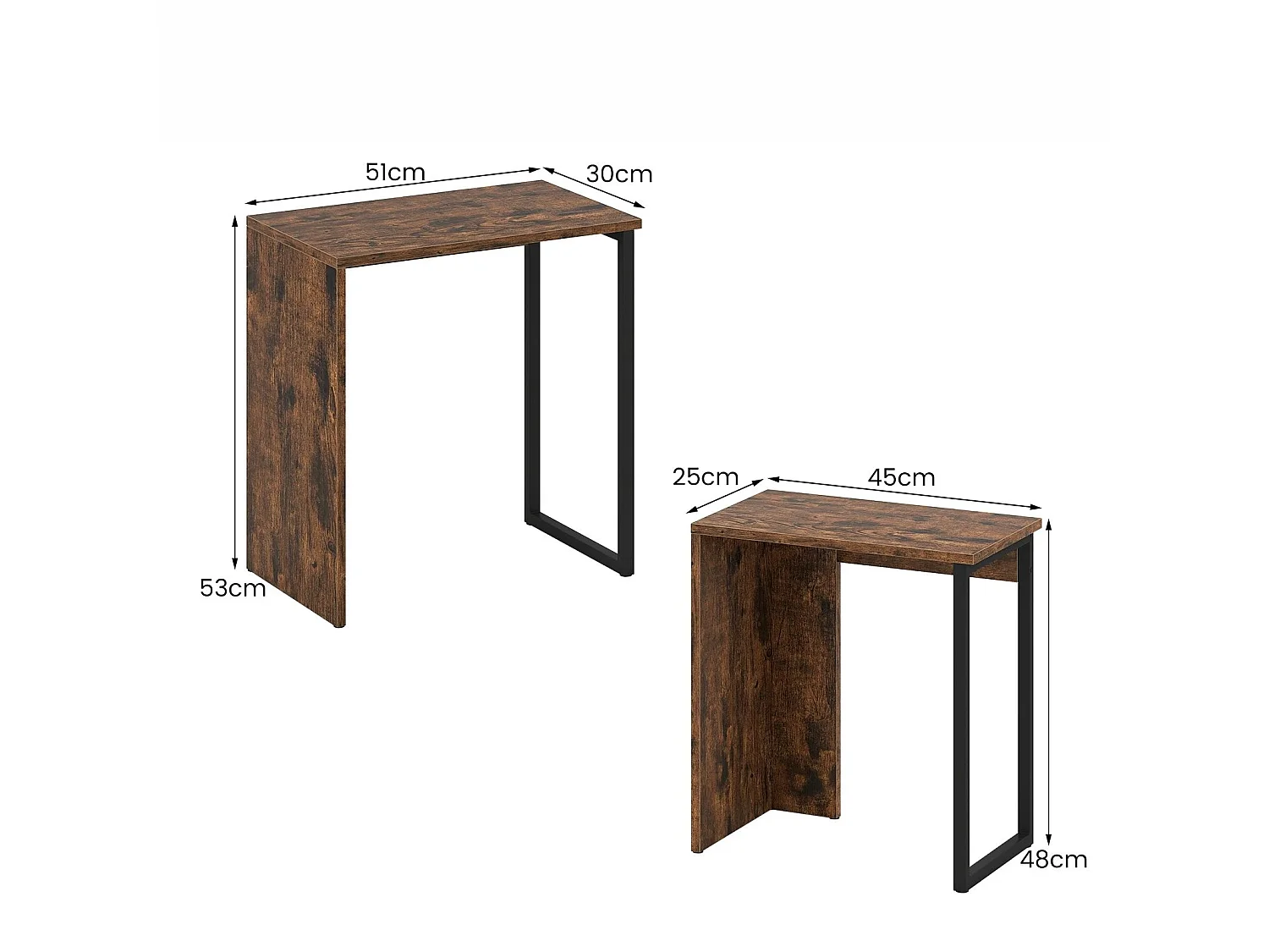 Tvådelat soffbord Sidobord
