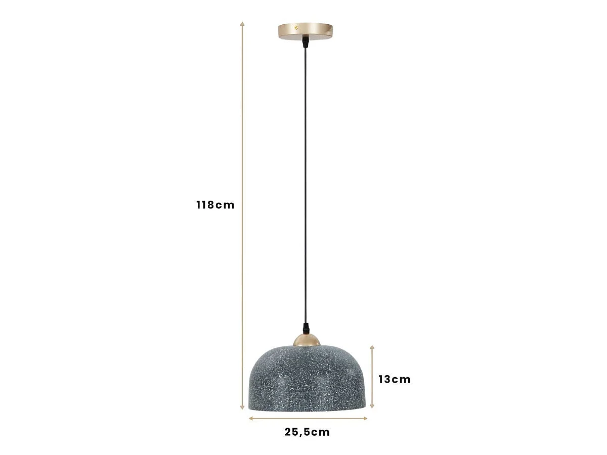 Hængende loftslampe med højdejustering