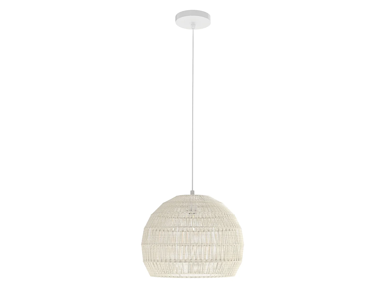 Hængelampe – Boho-loftslampe med justerbar ophængshøjde