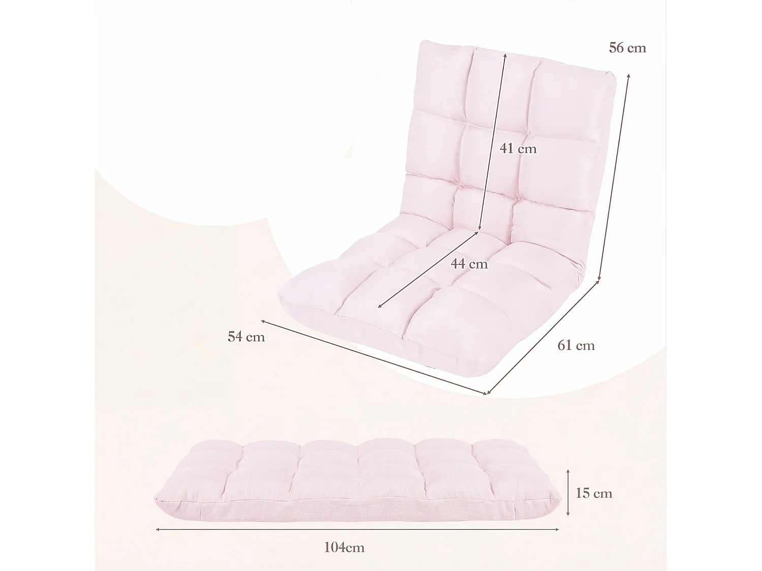 Fauteuil de salon pliable Fauteuil de salon