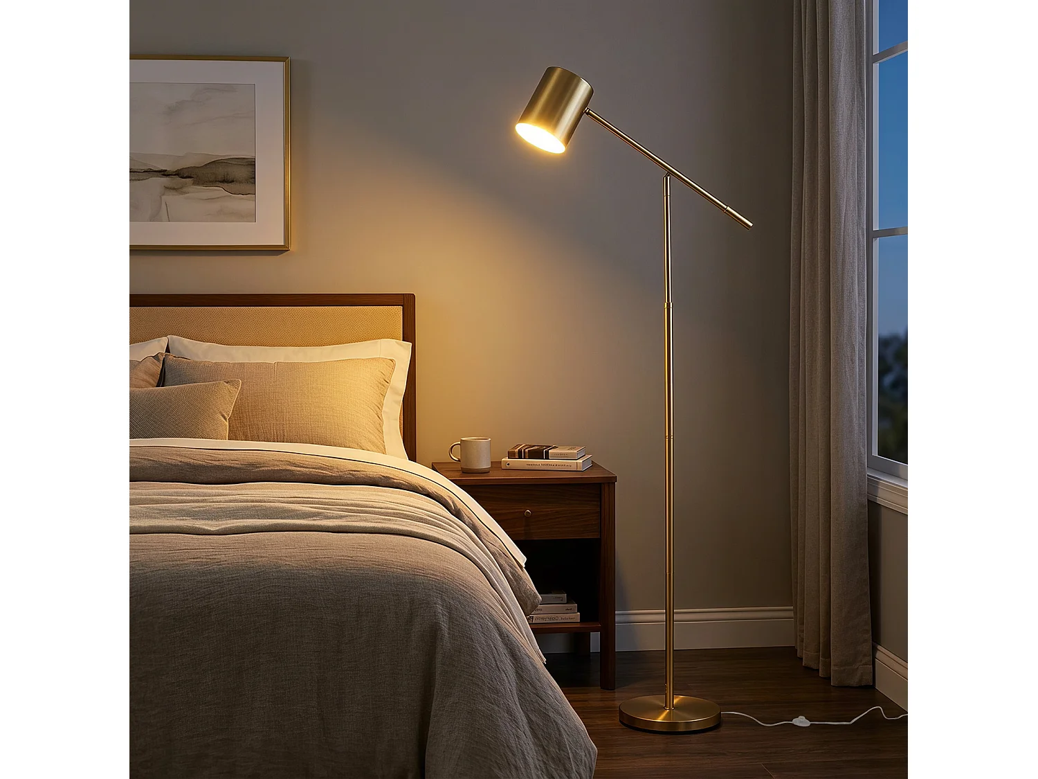 Stehlampe – Glamouröse Lampe für das Wohnzimmer