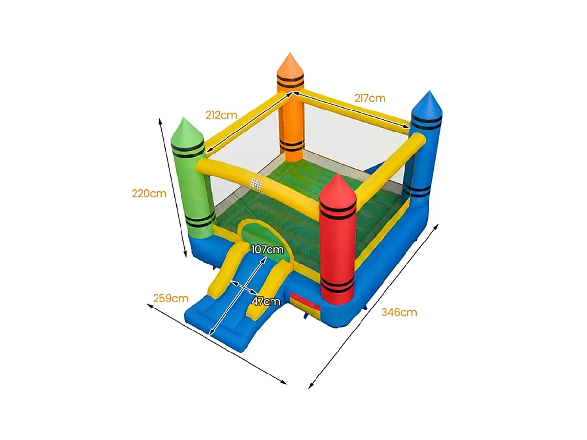 Château gonflable pour enfants (sans soufflerie)