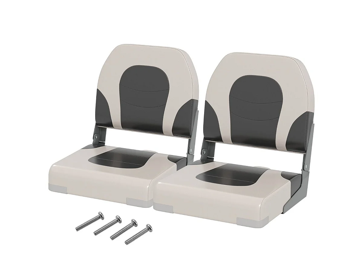 Set mit 2 klappbaren Bootsstühlen