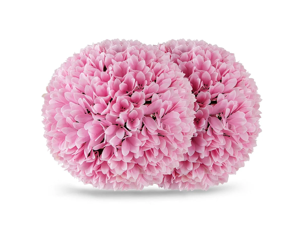 Set di piante decorative artificiali a forma di sfera, Ø 28 cm, 2 pezzi
