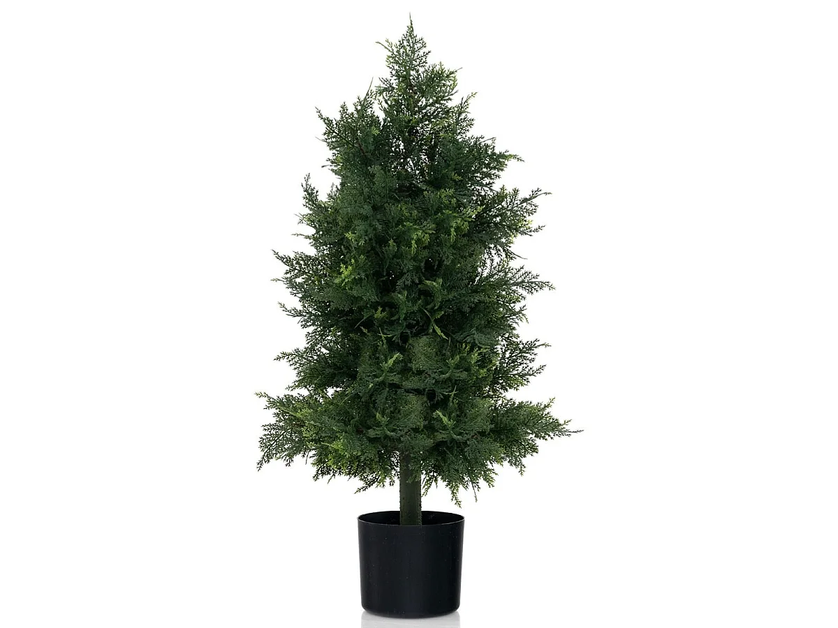 Albero di Natale artificiale in vaso Albero artificiale Abete