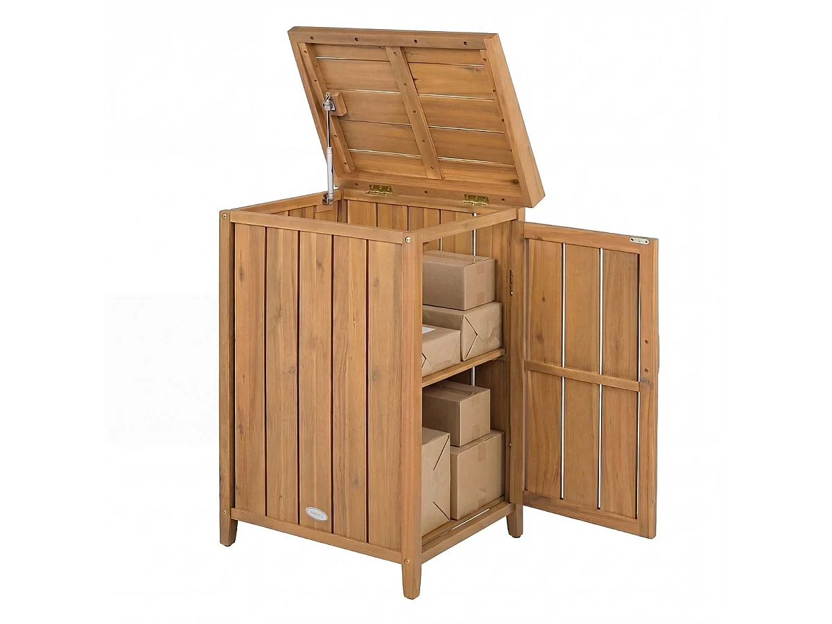 Cassa in legno per pacchi con coperchio Vano per pacchi