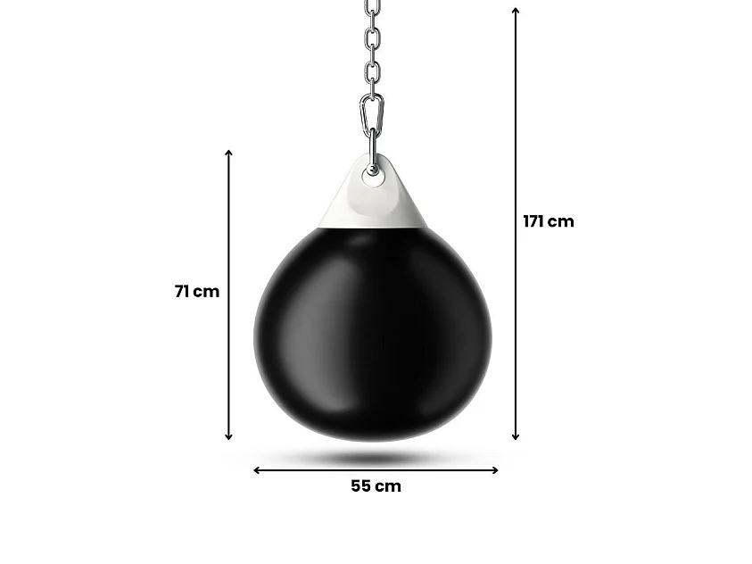 Sacco da boxe sospeso riempibile d'acqua Sacco da boxe