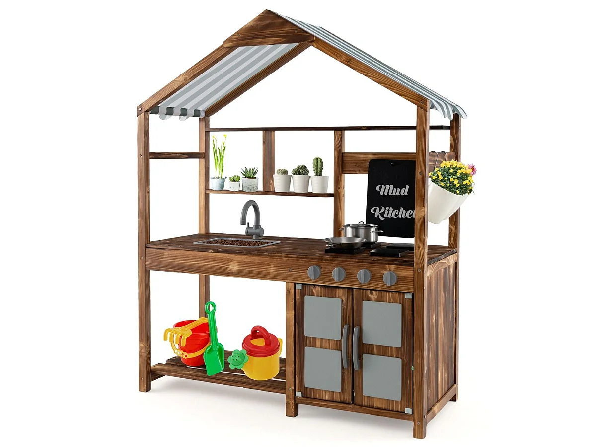 Cucina da giardino giocattolo per bambini