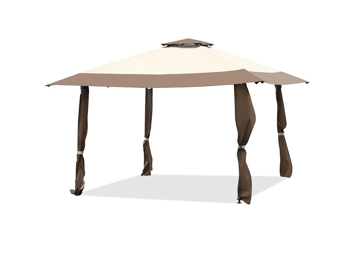 Padiglione da giardino Tenda da giardino per feste beige