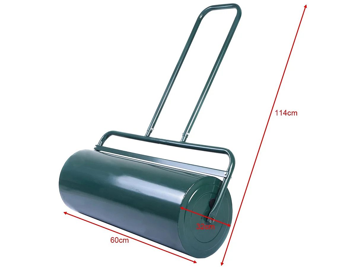Gartenwalze für Rasen, 48 l