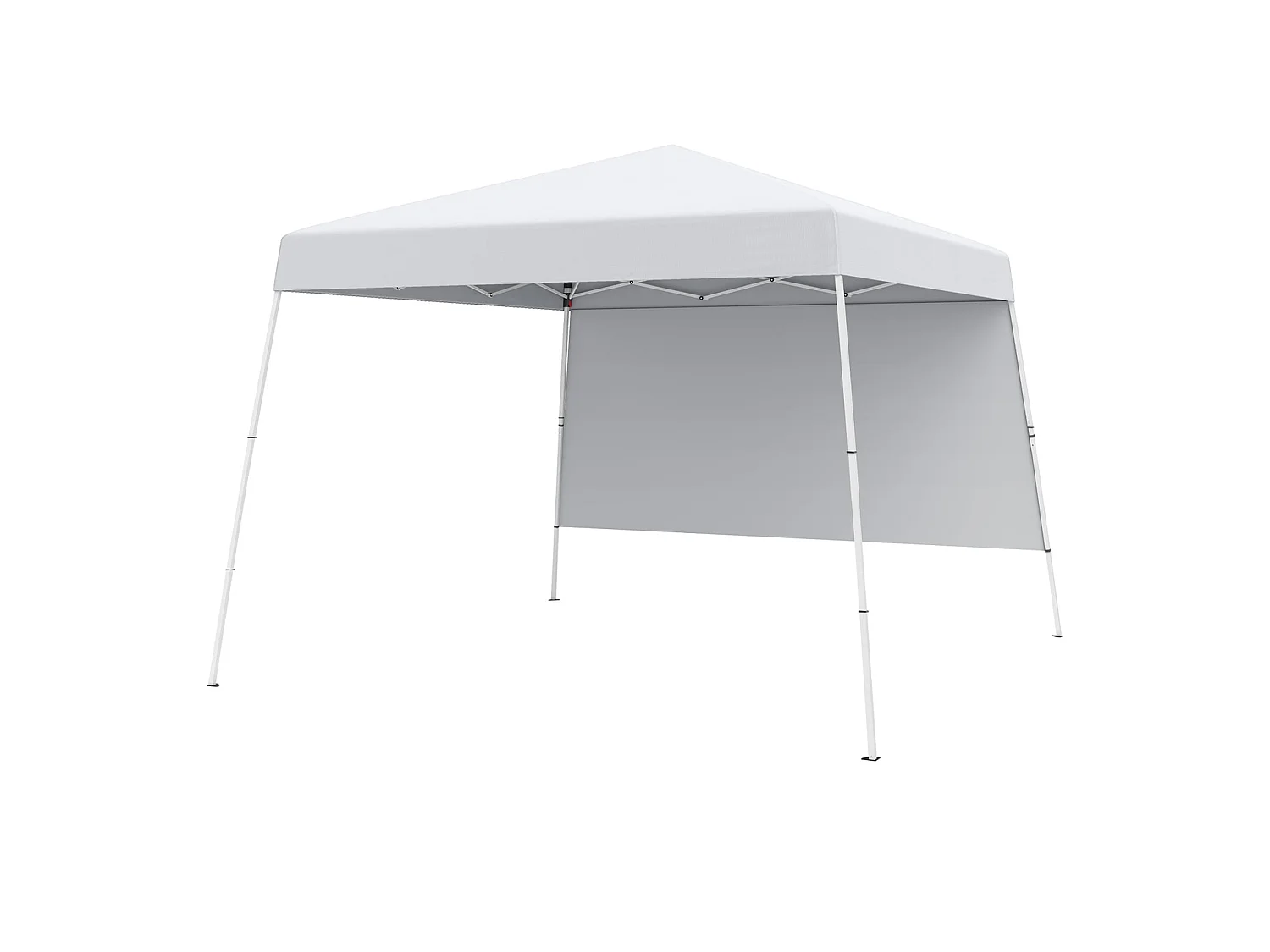 Padiglione da giardino pieghevole – Tenda per eventi bianca 3 x 3 m