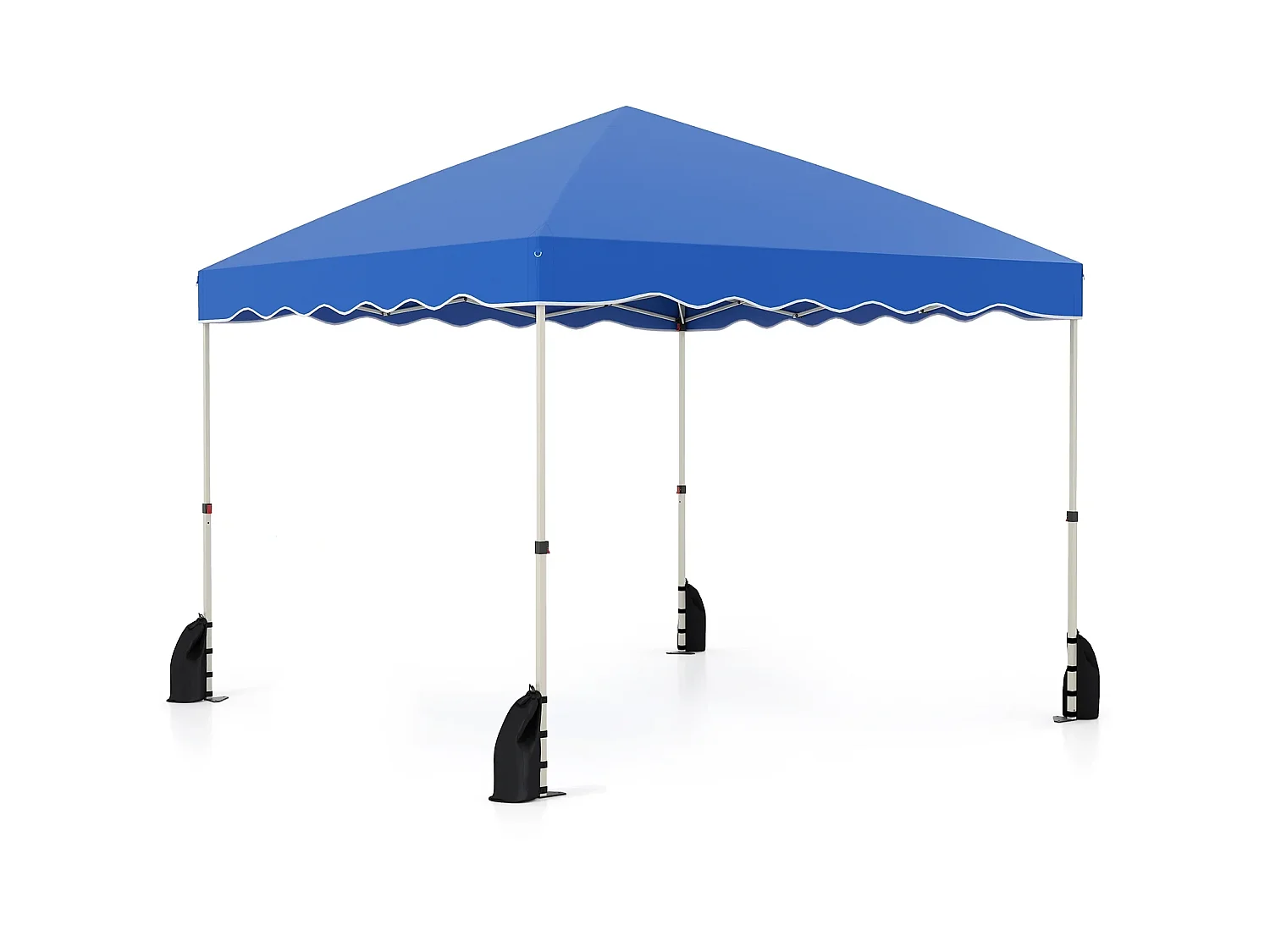 Tenda da giardino - Gazebo per eventi blu 3 x 3 m