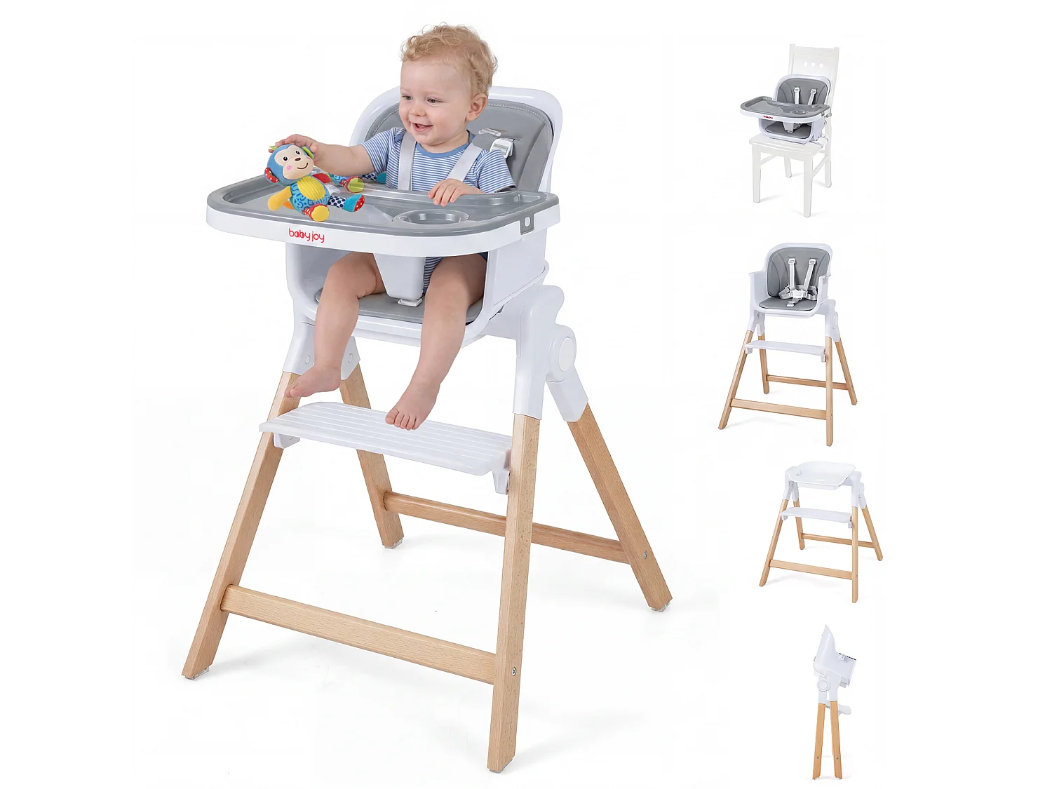 Chaise haute réglable pour enfant Chaise haute