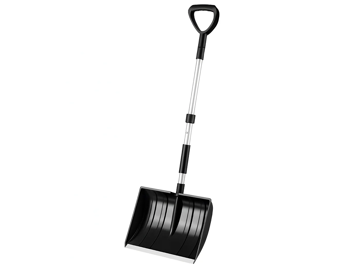 Ergonomisk sneskovl – sort