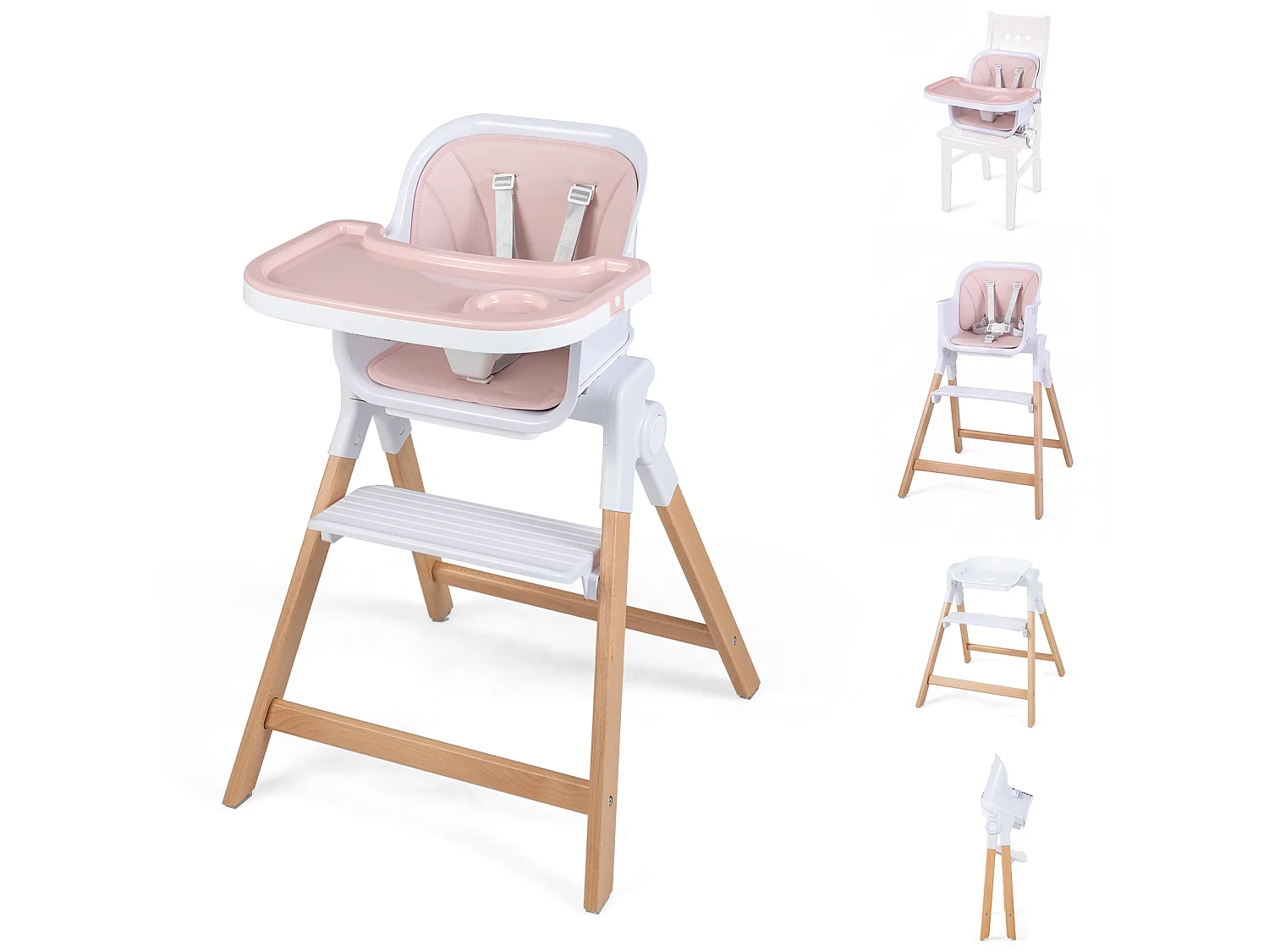 Chaise haute réglable pour enfant Chaise haute