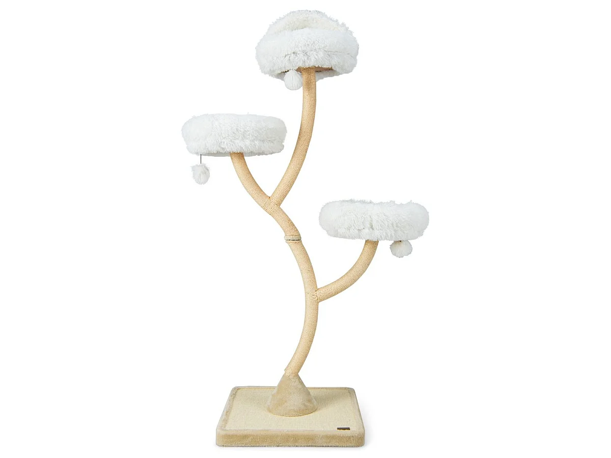 Kratzbaum aus Sisal „Baum mit Schlafplatz“ 59 x 59 x 178 cm