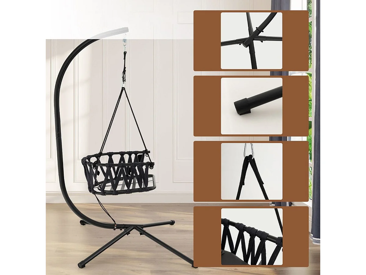 Fauteuil suspendu avec structure Fauteuil suspendu