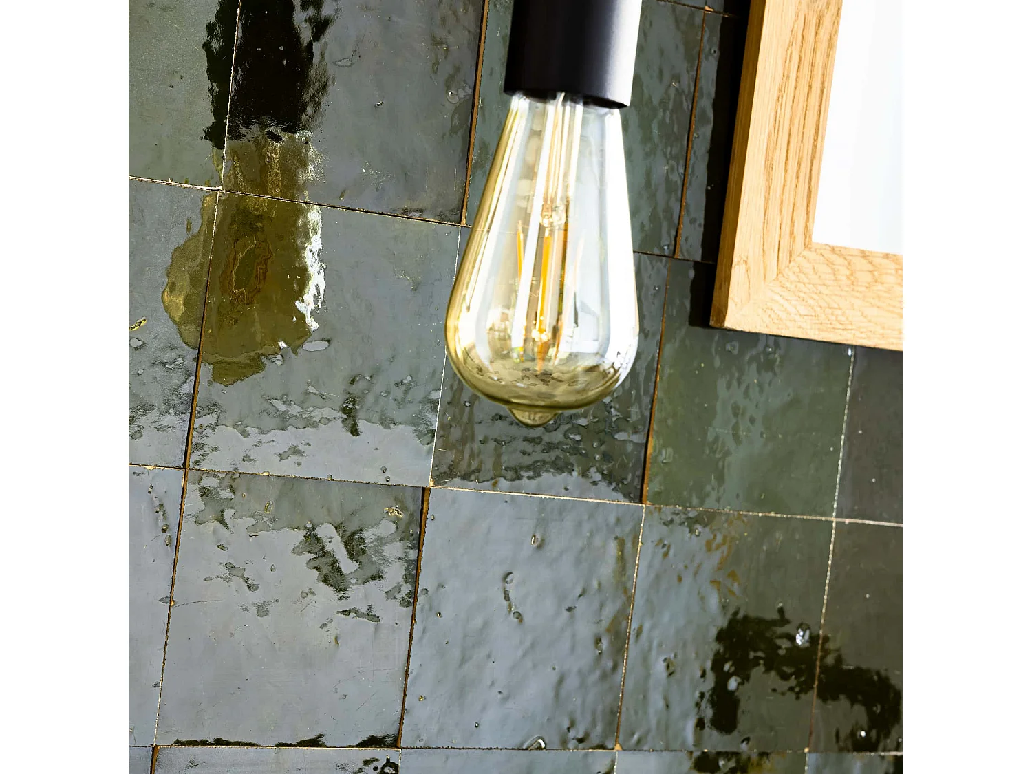 Carrelage Zellige Marocain Vert Empire 10x10 cm (vendu par 1 m²) - RO'MA NATURE