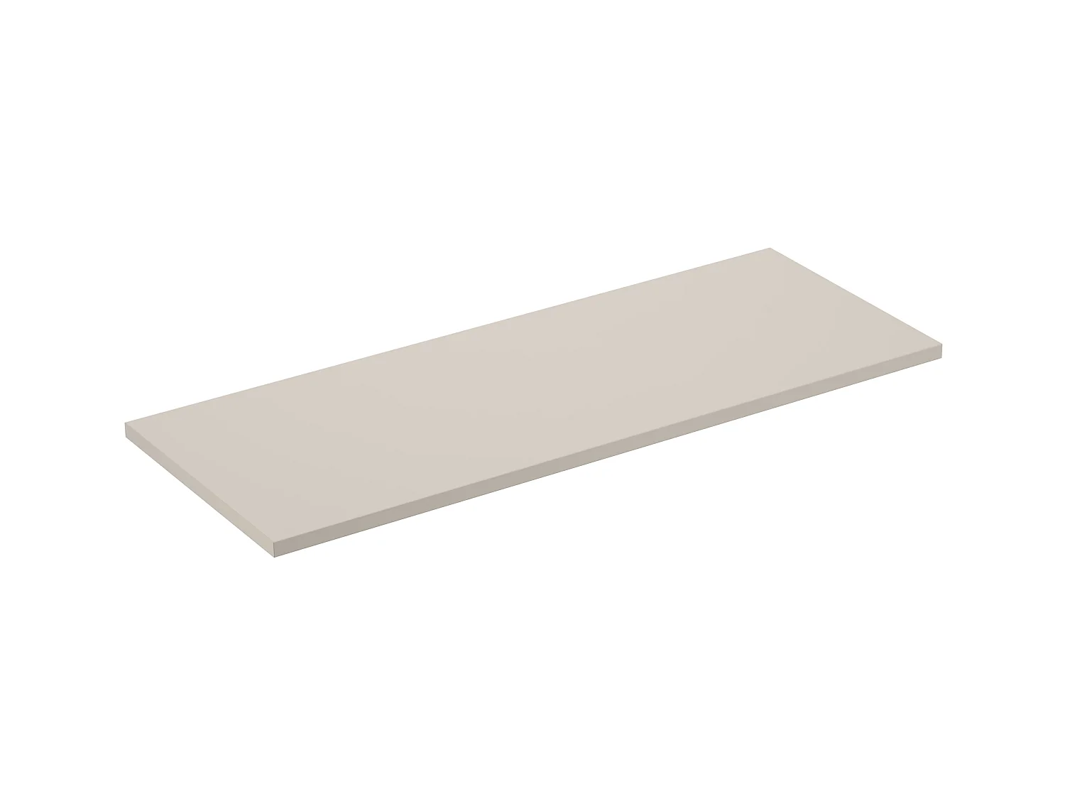 Double Vanity Unit Beige Bathroom 1200mm Sink Cabinet Drawers Wall Storage Countertop Worktop Fluted Ribbed Cashmere Adel