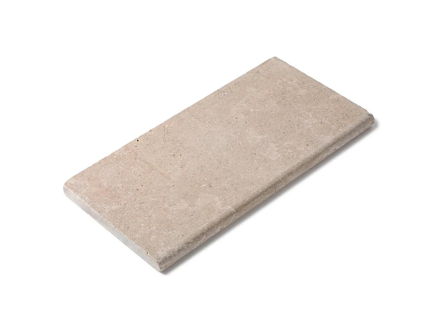 Margelle de piscine Pierre d'Egypte Beige 60x30x3 cm Bord 1/2 Rond (à l'unité) - RO'MA NATURE