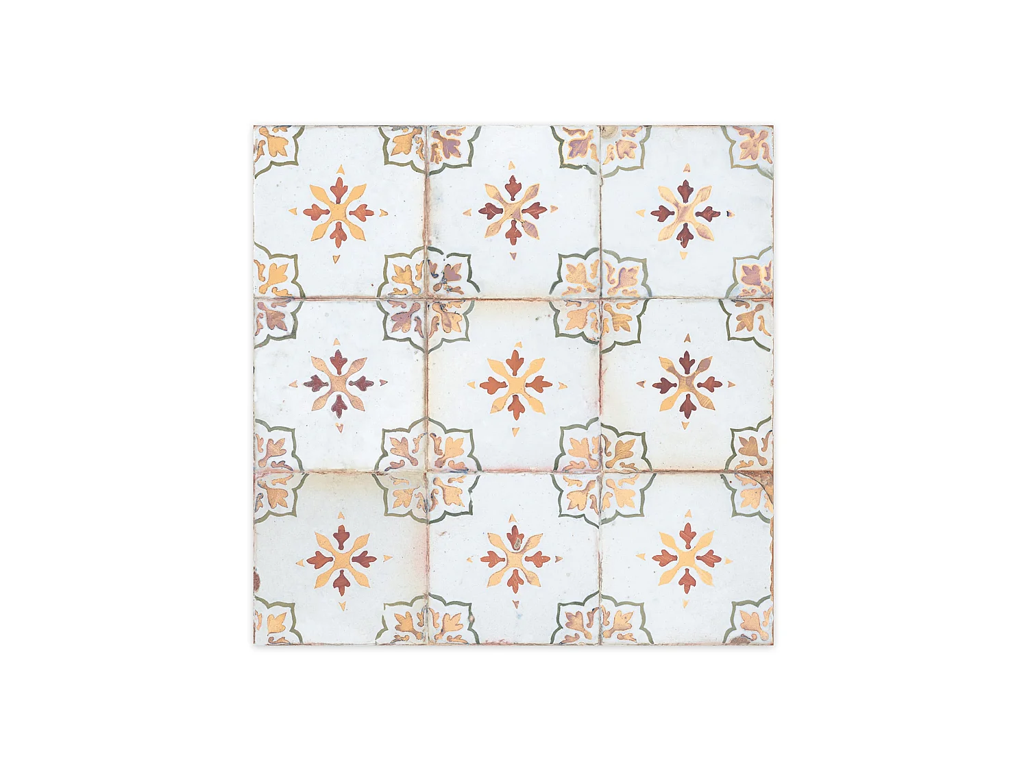 Carrelage Vintage Jaune Emporion 33x33x0,95 cm Selvora - Sol et mur intérieur (vendu par carton de 1,09 m²) - RO'MA CARRELAGE