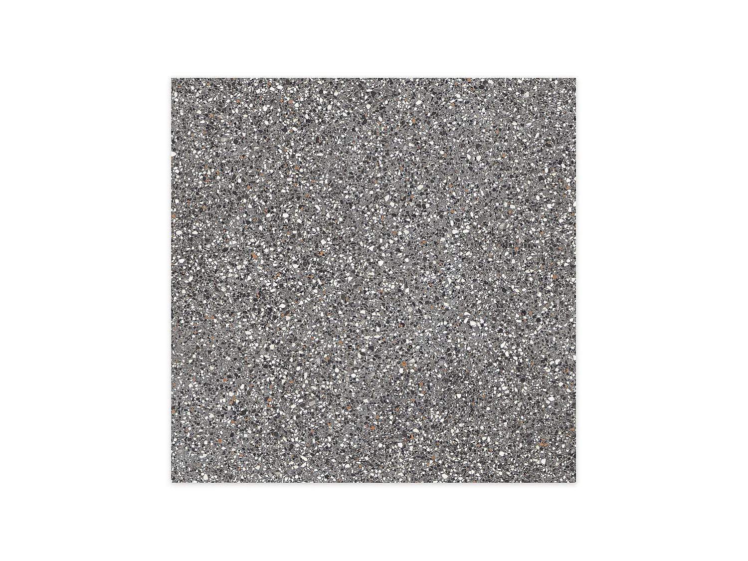 Carrelage Vintage effet Terrazzo Gris 90x90x0,9 cm Belrosa - Sol et mur intérieur et Sol extérieur (vendu par carton de 1,62 m²) - RO'MA CARRELAGE