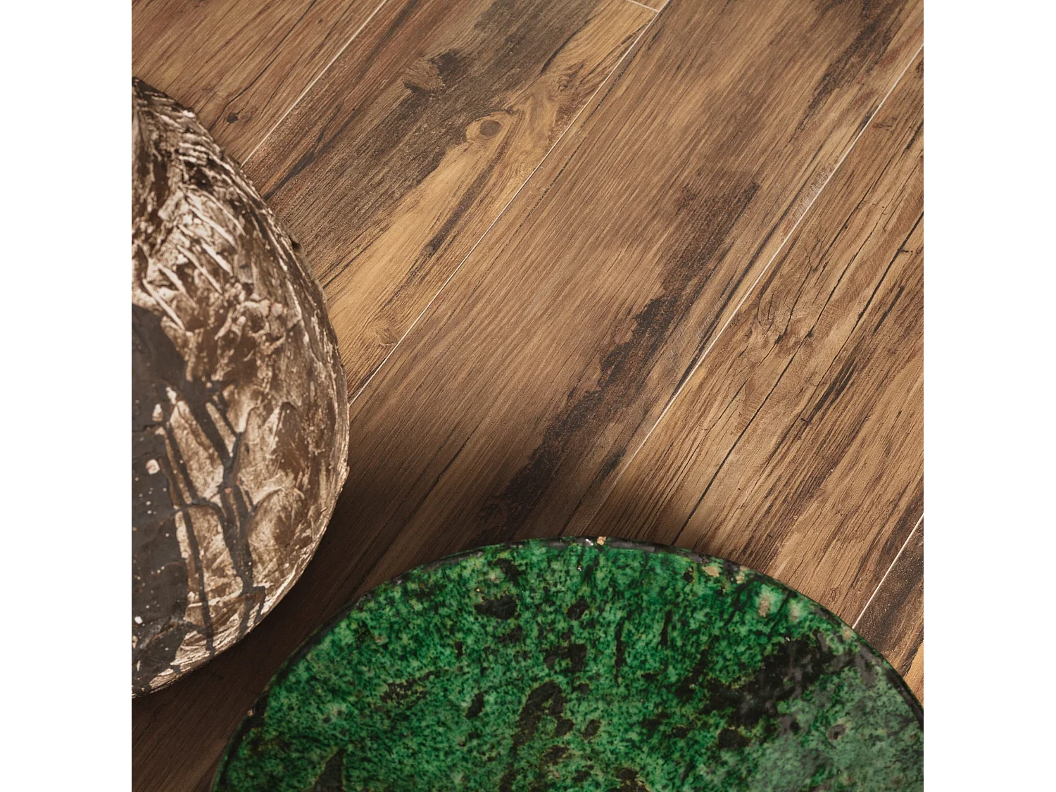 Carrelage Vintage effet Parquet Bois Rustique 121x19,5x0,9 cm In&Out Lignero - Sol et mur intérieur et Sol extérieur (vendu par carton de 0,94 m²) - RO'MA CARRELAGE