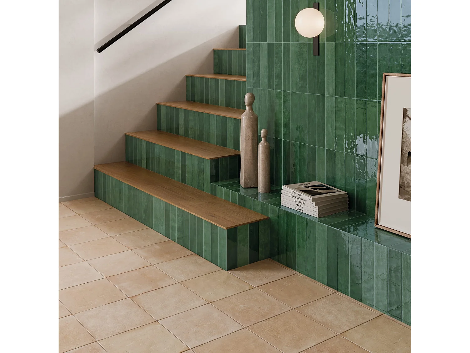 Carrelage effet Terre cuite Terracotta Clair 22,3x22,3x0,9 cm Argelio - Sol et mur intérieur (vendu par carton de 0,65 m²) - RO'MA CARRELAGE