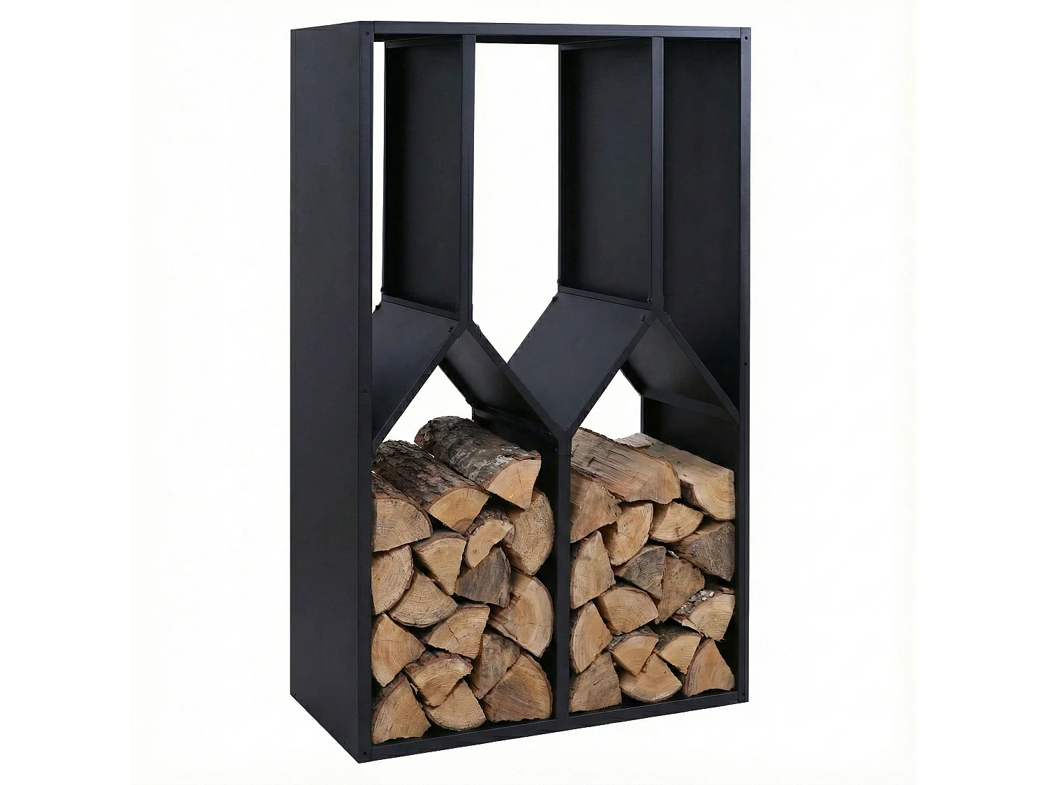 Stockage de bois de chauffage MCW-P76,  anthracite