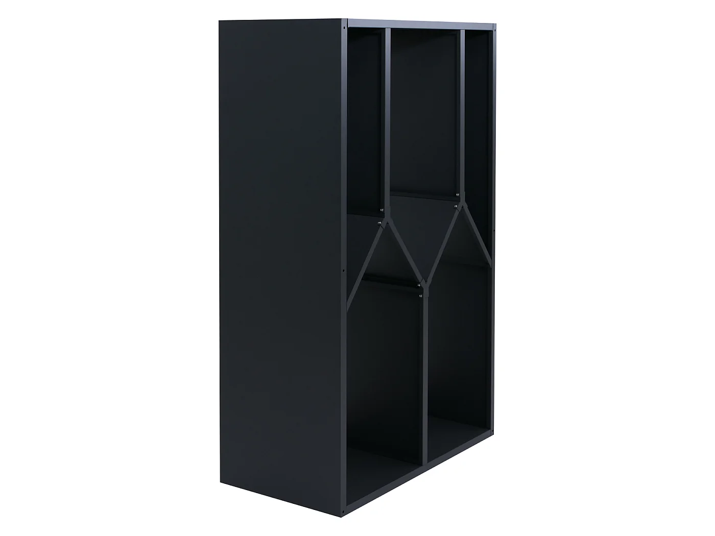 Stockage de bois de chauffage MCW-P76,  anthracite