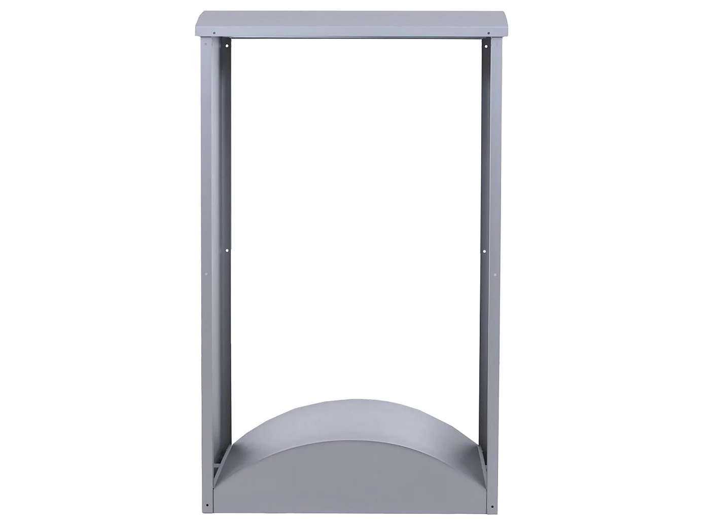 Stockage de bois de chauffage MCW-P77,  gris