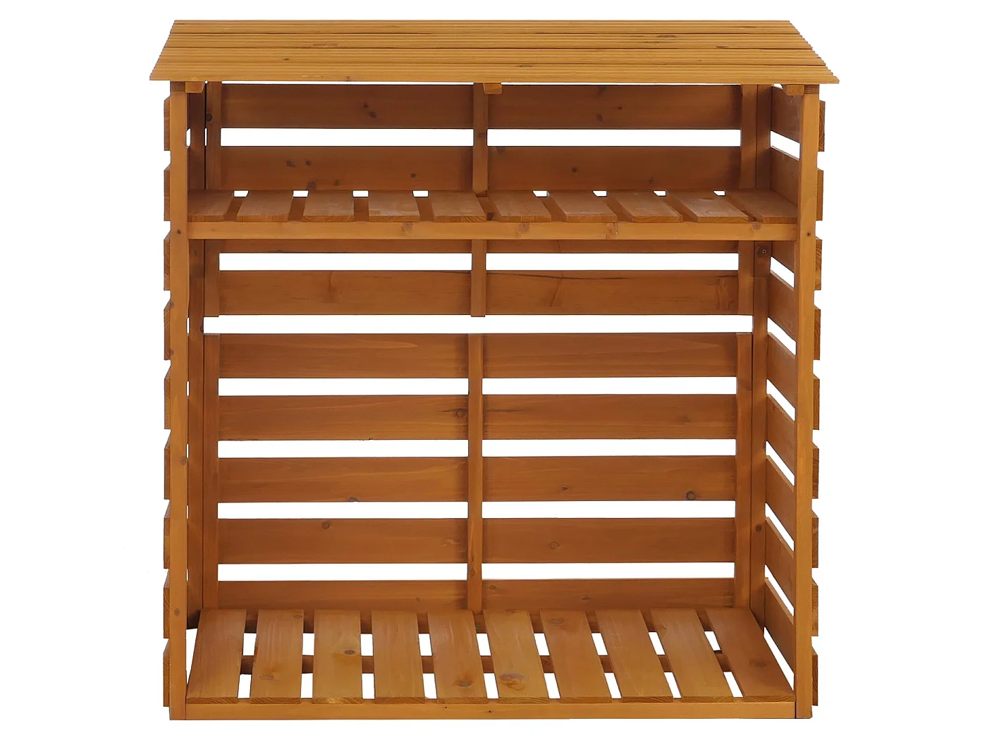 Stockage de bois de chauffage MCW-Q16,  naturel