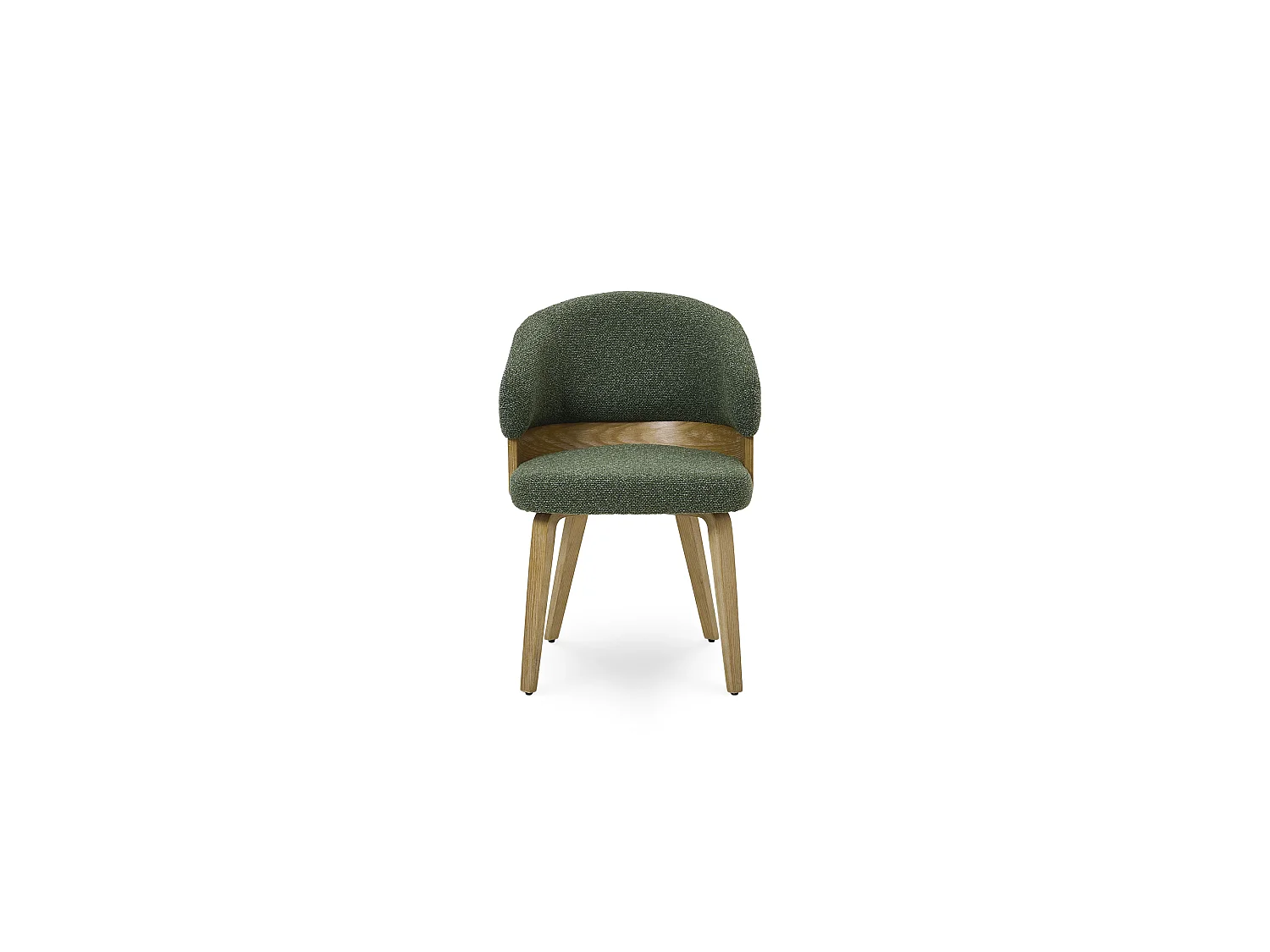 Chaise de salle à manger SERENE COCOON en contreplaqué et tissu 57x61,5x80,5