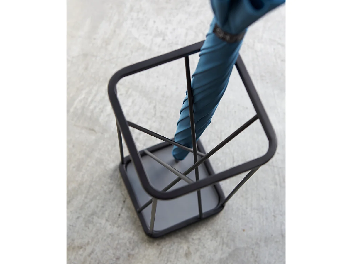 Porte-parapluie en métal - L17 cm