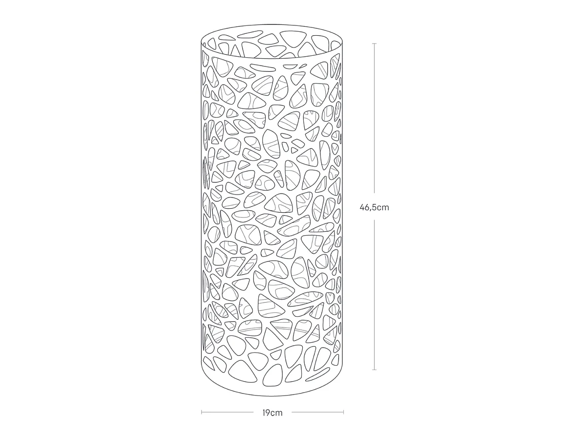 Porte-parapluie L19 cm - NEST