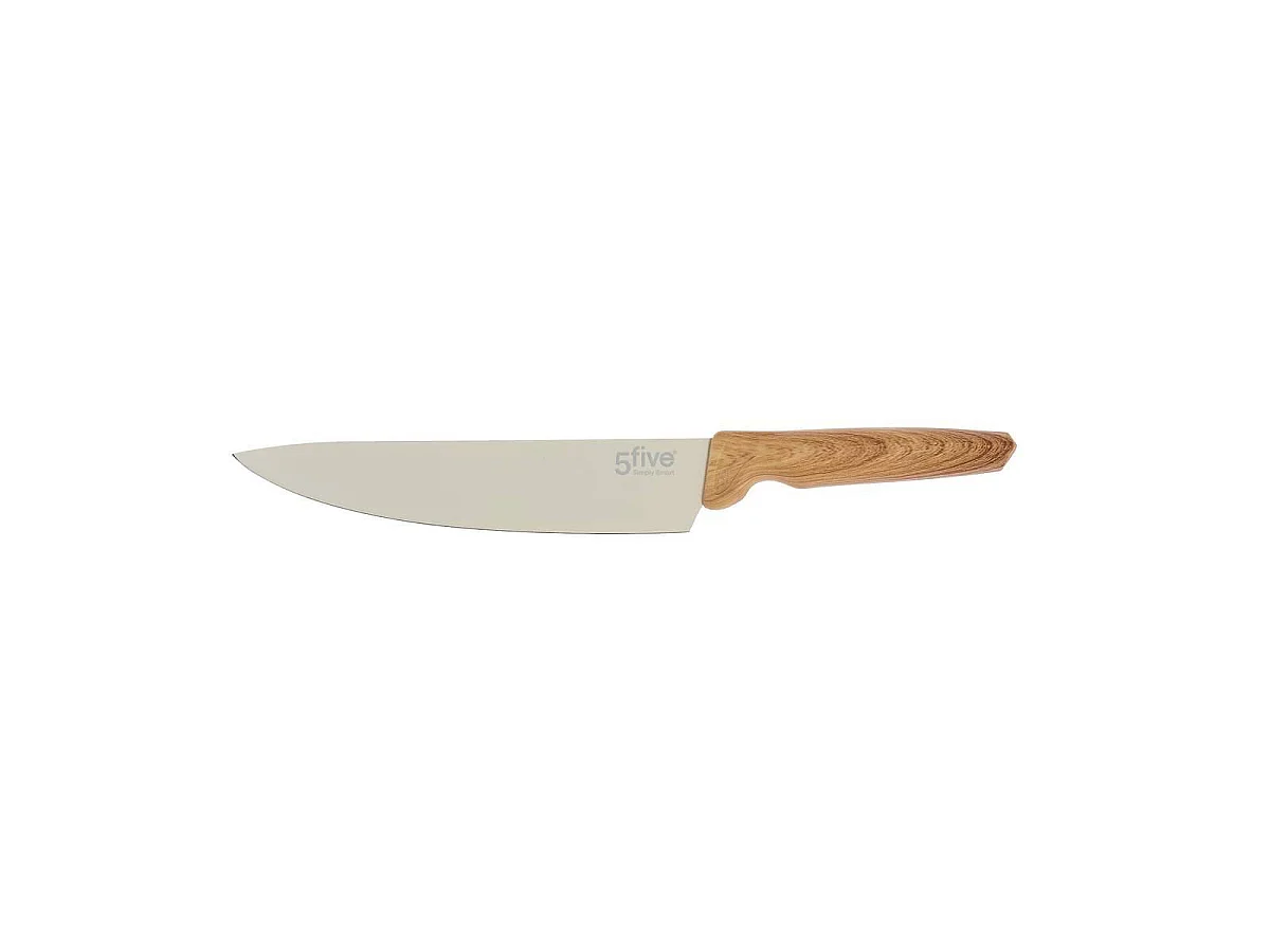 Coffret 4 Couteaux & 1 Éplucheur "Harmony" 36cm Beige