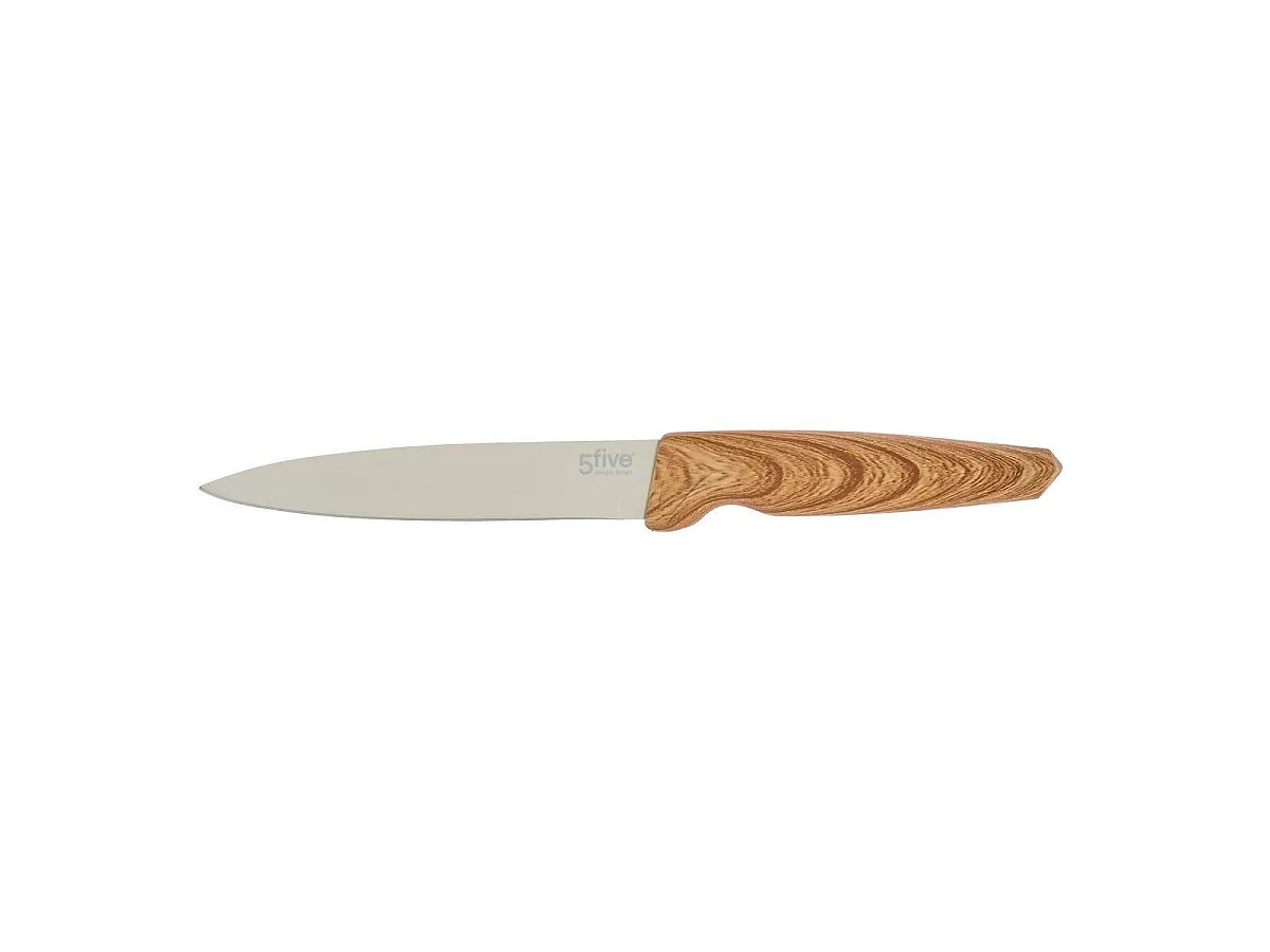 Coffret 4 Couteaux & 1 Éplucheur "Harmony" 36cm Beige