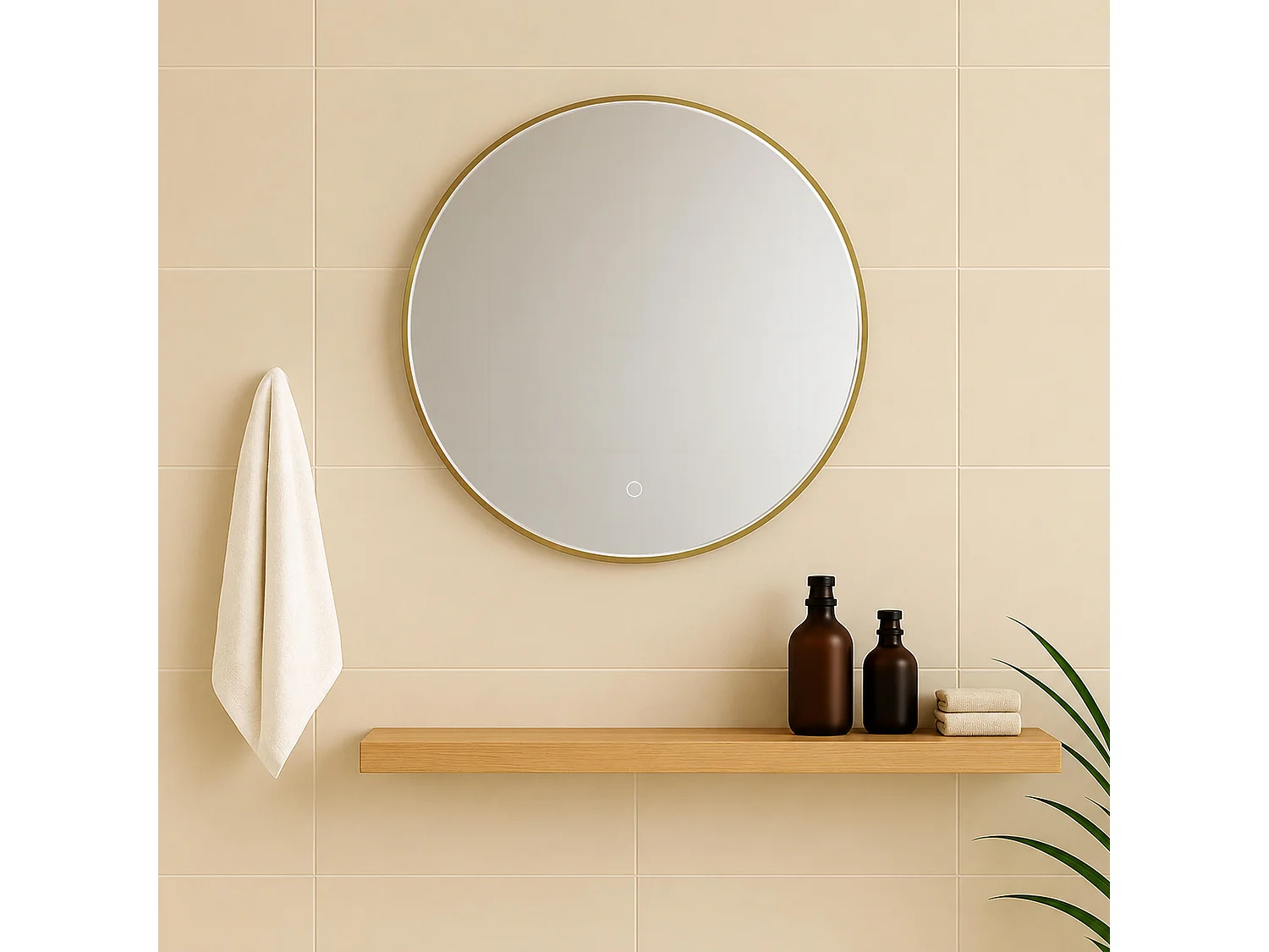 Miroir de salle de bain 60 cm Switch