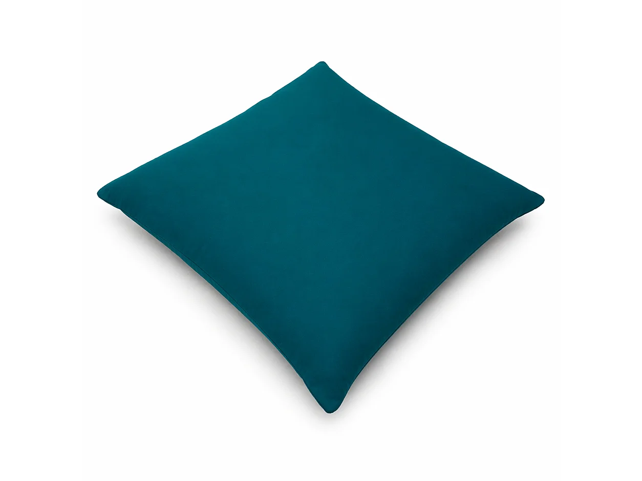Tempo Style - Cuscino decorativo 45×45 cm Sfoderabile in poliestere – Verde Petrolio