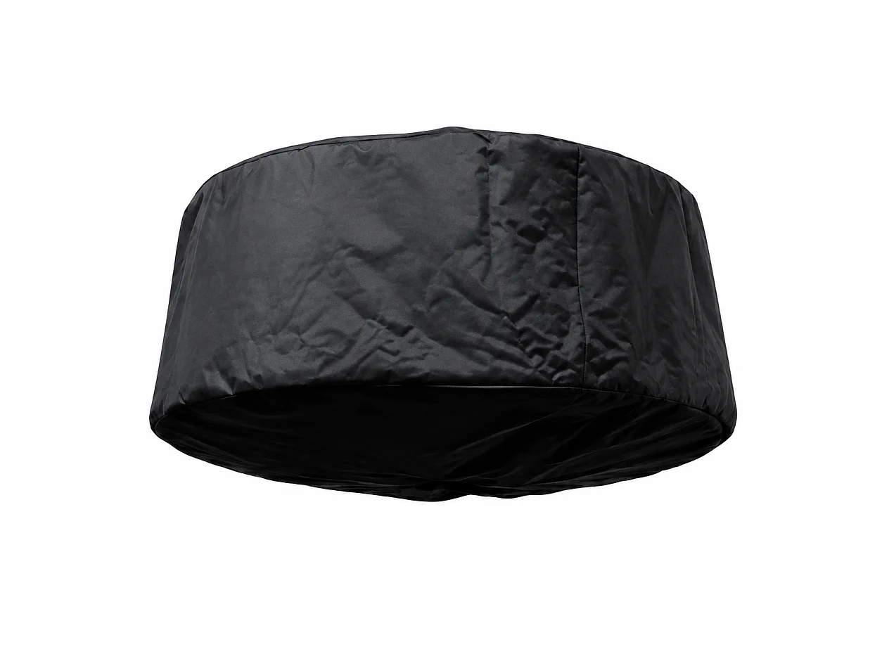 Tempo Style - Fungo Riscaldante Elettrico da Esterno Sirio 3kW Nero | Lampada Alogena con Paralume e Cover, IPX4 per Terrazzo e Dehors | H 220 cm
