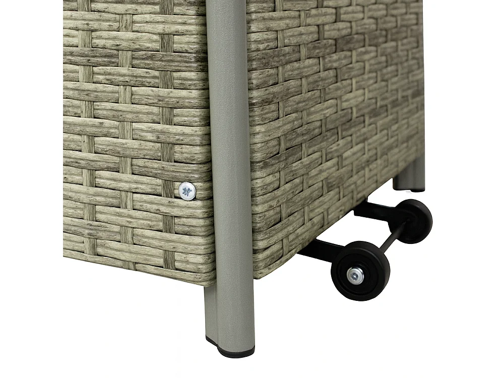 Tempo Style - Stufa a Gas Pyramid ( 5kW, 13kW) | Stufa da esterno Grigio Rattan