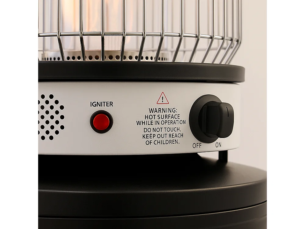 Tempo Style - Stufa a Gas Eclissi (13kW) | Stufa da esterno Nero