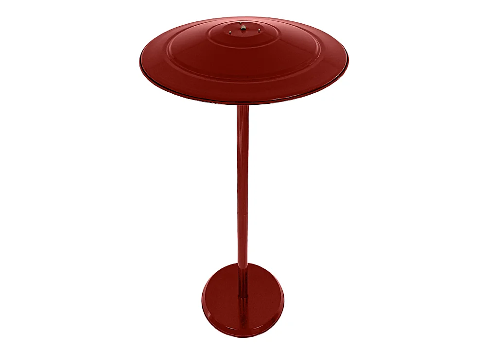 Tempo Style - Stufa Elettrica SATURNO | Fungo Riscaldante ad Infrarossi (3000W) dal Design Elegante | Ideale per Esterno/Interno (Bordeaux)