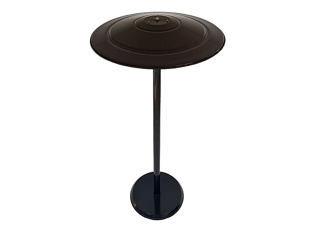 Tempo Style - Stufa Elettrica SATURNO | Fungo Riscaldante ad Infrarossi (3000W) dal Design Elegante | Ideale per Esterno/Interno (Nero)