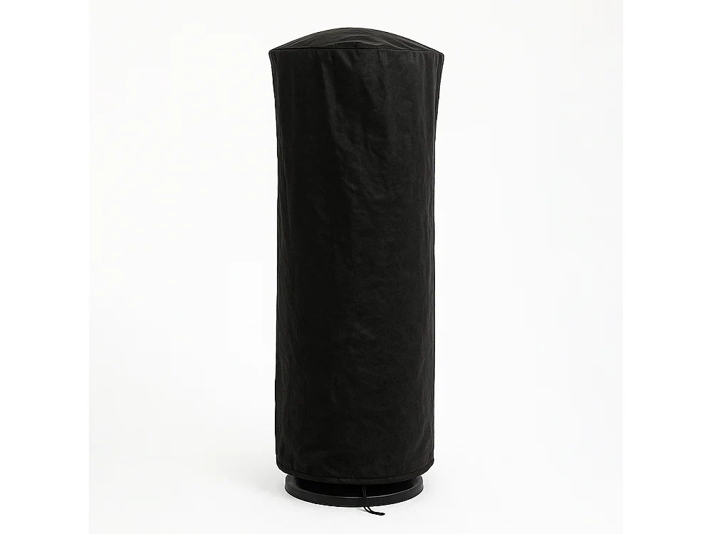 Tempo Style - Stufa Elettrica SATURNO | Fungo Riscaldante ad Infrarossi (3000W) dal Design Elegante | Ideale per Esterno/Interno (Nero)