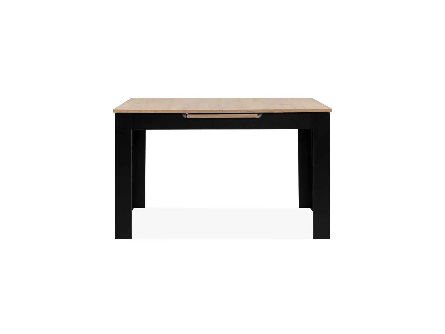 Table extensible moderne style loft 125-165 cm ALVA