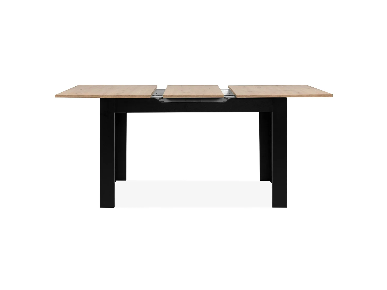 Table extensible moderne style loft 125-165 cm ALVA